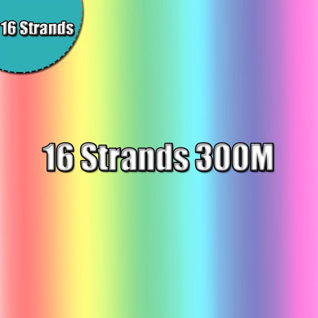300M/500M/1000M/1500M Braided Fishing Line 16 Strands PE Braid Multicolor Super Power Japan Multifilament Line for Crap Fishing 16strands300m Multi Mainline