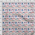 thumbnail image 4 of oneOone Velvet White Fabric Beach Wear Craft Projects Decor Fabric Printed By The Yard 58 Inch Wide, 4 of 4