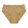 thumbnail image 1 of B91xZ sous-Vêtements pour Femmes String Imprimé Uni Coton String Culottes, Kaki L, 1 of 5