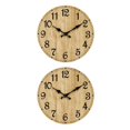 thumbnail image 4 of mmirethe Unique Style Round Wall Clock Timeless For Any Space Durable Construction Decorative Wall Clock As Shown type 4 2Set, 4 of 6