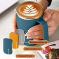 thumbnail image 4 of Tasse à Café de Voyage, Gobelet à Café Portable Réutilisable, Tasse Bouteille Isolée sous Vide, Tasse à Café Isolée avec Poignée et Couvercle, Tasse à Café Thermique sous Vide à Double Paroi en Acier Inoxydable, Tasse à Café de Voyage, 4 of 9
