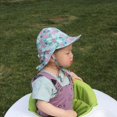 thumbnail image 1 of Summer Outdoor Sun Protection Beach Hat Baby Baby Breathable Breathable Mesh Cap Kids Cute Visor Cap for Outing Children, 1 of 7