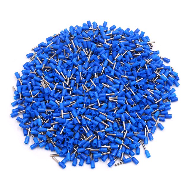 Unique Bargains 1000pcs AWG18 1mm2 Automotive Insulated Cord End Terminal Wire Ferrules