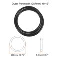 thumbnail image 2 of Unique Bargains Universal Sewing Machine Motor Stretch Belt 1257mm 50" Perimeter, 8.6mm Belt Thick, 2 of 5