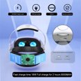 thumbnail image 4 of Compatible avec Meta Quest 3S Serre-Tête VR - Batterie de Jeu Prolongée 8000mAh, Bandeau de Confort Ajustable de Remplacement pour Accessoires de Jeu VR, 4 of 6
