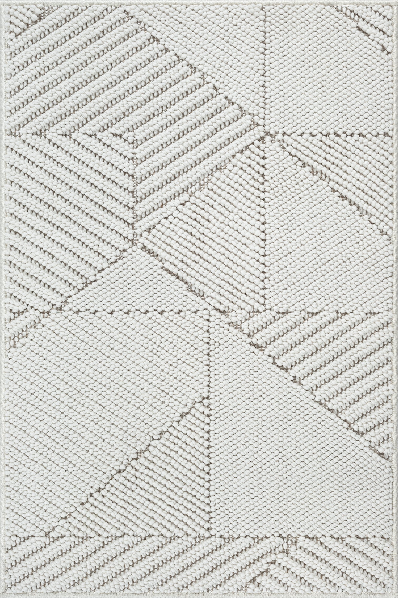 Mainstays Mira Off-White Runner Rug, 2’ x 6’