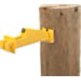 thumbnail image 2 of Dare Products Inc WOODEX-5WP-15 Wood Post Insulator Extender- Yellow, 2 of 3