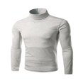 thumbnail image 4 of Pull d'Hiver Chaud en Coton Col Montant pour Hommes, 4 of 5