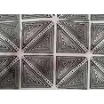 thumbnail image 4 of oneOone Cotton Poplin Fabric Dot & Triangle Block Printed Fabric 1 Yard 42 Inch Wide, 4 of 4