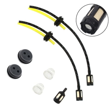 Bgsha 2 Set Whipper Snipper Line Trimmer Cutter Fuel Line Filter Hose Pipe Tank Kit