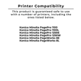 thumbnail image 4 of Zoomtoner Compatible Konica Minolta PagePro 1250E Konica Minolta 1710405-002 laser Toner Cartridge, 4 of 5