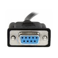 thumbnail image 2 of StarTech.com 1m Black DB9 RS232 Serial Null Modem Cable F/F - DB9 Female to Female - 9 pin RS232 Null Modem Cable - 1 meter, Black - Null modem cable - DB-9 (F) to DB-9 (F) - 3.3 ft - molded, thumbscrews - black - for P/N: PCI2S5502, PEX4S953, PEX4S953LP, 2 of 3