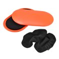 thumbnail image 1 of Unique Bargains Exercise Core Sliders, Oval Glider Discs with Feet Covers, Dual Sided, Home Gym, Orange, 1 of 6