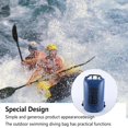 thumbnail image 3 of Waterproof Bags Multifunctional Outdoor Backpack Large-Capacity Equipment Foldable Kayak Rafting Bag Pool Beach Sports Dark Blue 5L Single Shoulder, 3 of 9