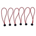 thumbnail image 2 of S SERENABLE 6 Pcs Corde Élastique Robuste pour Bâche de Tente à Attacher Dessus Rouge 8 Pouces, 2 of 9