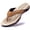 Beige, variant on HOBIBEAR Mens Flip Flop Thong Sandals Indoor and Outdoor(Size 7.5-14Men)
