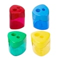 thumbnail image 3 of Compact Hole Manual Pencil Sharpener with Protective Lid for School Classroom Home Use, 3 of 6