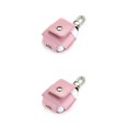 thumbnail image 2 of Shengyu Wireless Earphone Charging Case Protector Bag Anti-lost Metal Clip Fit pink 2Set, 2 of 6