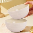 thumbnail image 1 of Plastic Bowls- Microwave- Dishwasher Safe Cereal Bowl Large 12x6cm X 1pcs, 1 of 5