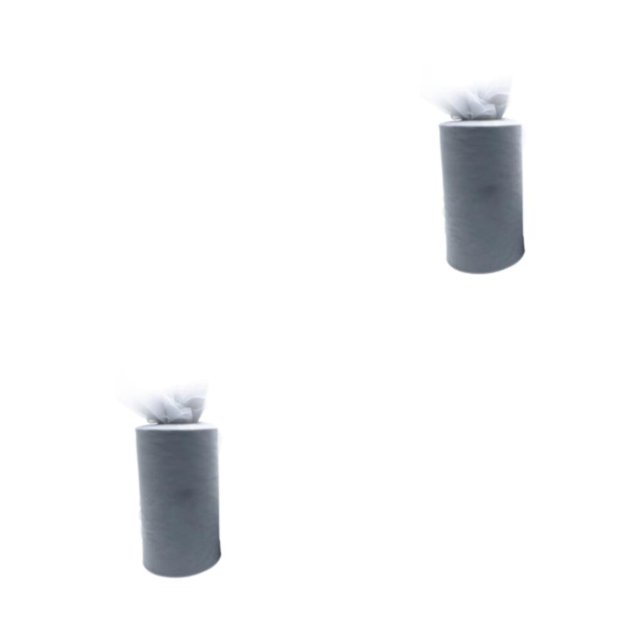 kurtrusly Wide Range Of Uses Roll Tulle For Wedding Party Decorations Easy To Ad Clean White Roll Wedding Tape light grey 2Set