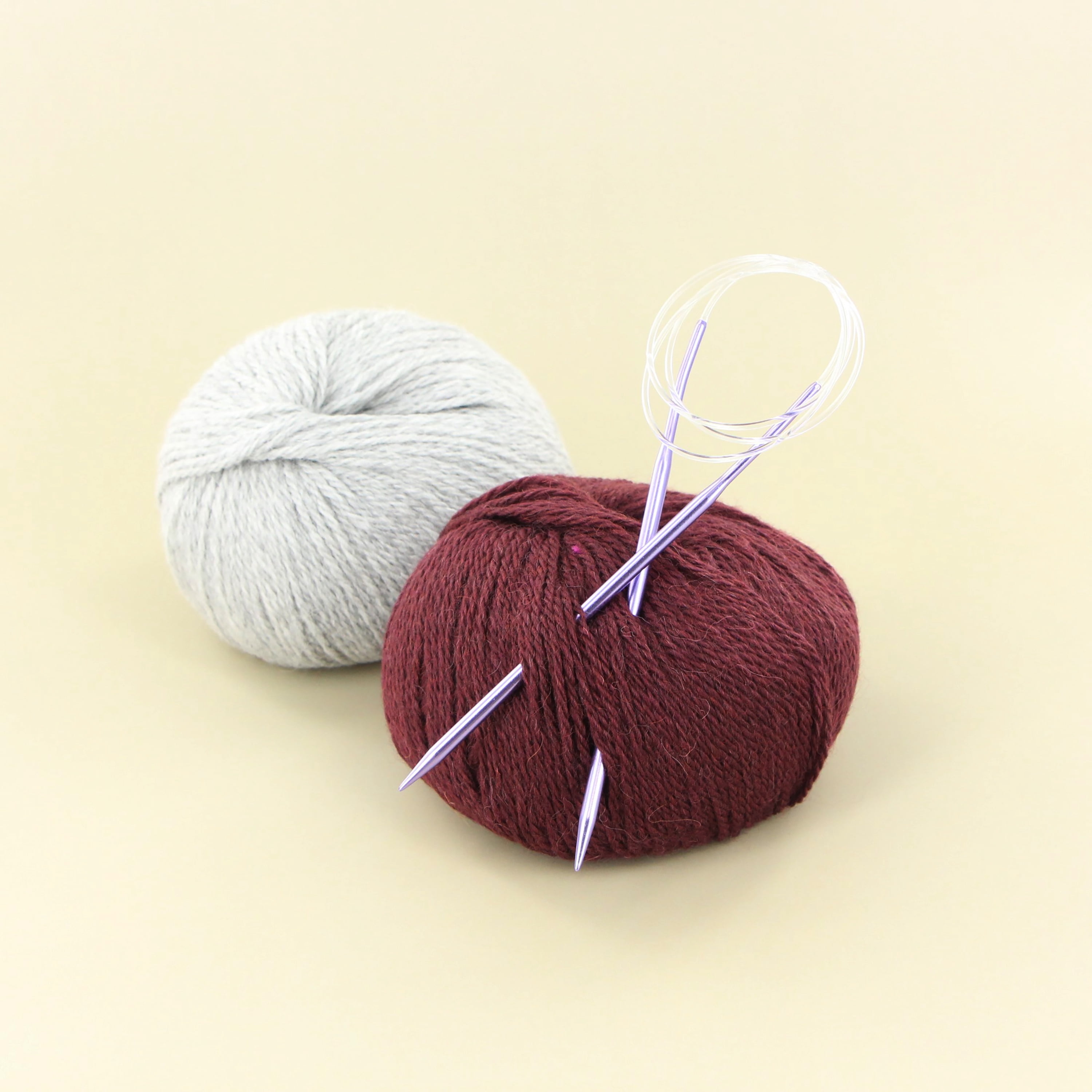 LOVE KNITTING Aluminium Circular Knitting Needles, 80 cm (32"), 4 mm (US 6)