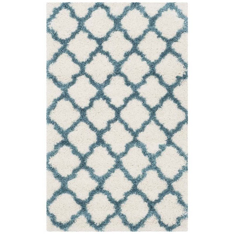 Safavieh Safavieh Kids Shag Ivory Shag Rug - 4' x 6'