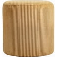 thumbnail image 4 of Meridian Furniture Roy Yellow Ottoman/Stool, 4 of 7