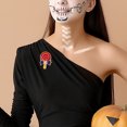 thumbnail image 5 of Pumpkin Ghost Metal Brooch Set Halloween Funny Badge Pins for Clothes Bag Decor, Cartoon Costume Accessory Collection, 5 of 5