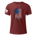 thumbnail image 5 of LUOGENLI T-shirts pour Homme pour Hommes T-Shirt Numérique 2D Imprimé T-Shirt Chemise à Manches Courtes Haut Col à Revers Tee T-shirts Hommes Blanc Pâques T-shirts pour Hommes T-shirts Graphiques Saint-Valentin Vin TTTG, 5 of 5