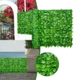 thumbnail image 1 of SSZMDLB Artificial Leaf Fence Panel, Fade Protected Balcony Screen Hedging Wall, Artificial Decorative Fences for Indoor Outdoor Decor, Garden Privacy Screen, Landscaping Fence Roll, 1 of 5
