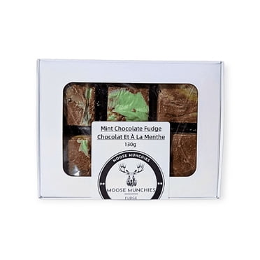 Moose Munchies Candy Co Mint Chocolate Fudge