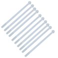 thumbnail image 2 of 10 Pcs Half Thread Bolt Fine Thread Carbon Steel Sturdy Lengthened Hex Half Tooth Bolts 10x230, 2 of 14