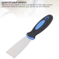thumbnail image 4 of 3Pcs Stainless Steel Paint Scraper Set, Flexible Spackle Drywall Repair Tools,Easy Hanging, Remover Kit with Plastic Handle, for Putty, Painting, Plaster, 4 of 7