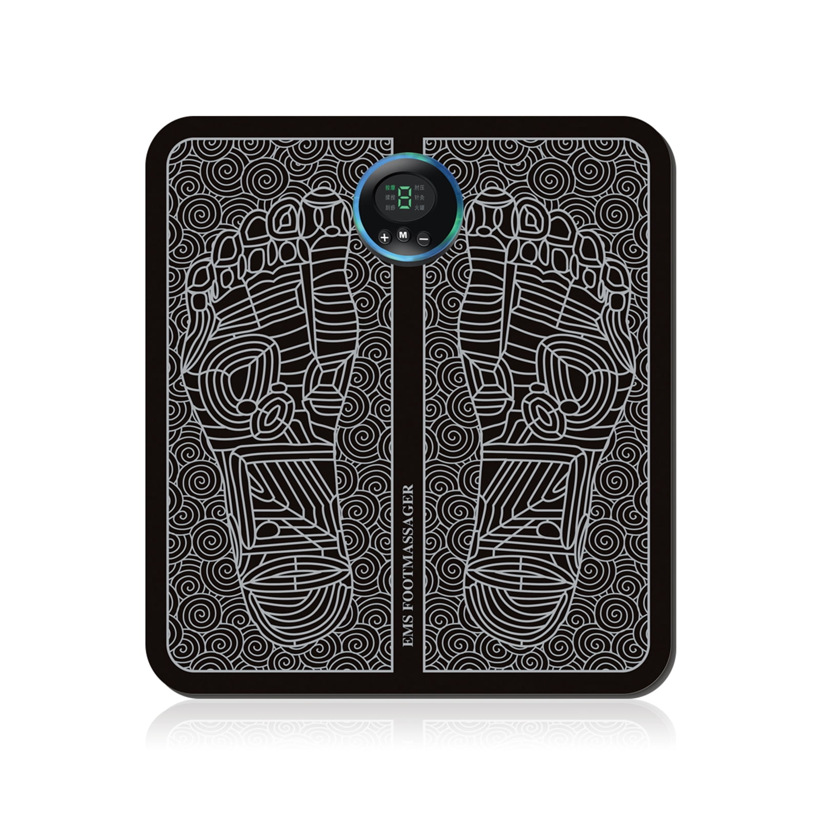 Andoer Massager Electric Leg Massager Pressure Pain Relaxing Blood Circulation Massager Pad