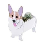 Pots for Plants,Dog Flower Pot Planter Cute Pvc Herb Garden Dog Flower Pot Indoor/Outdoor Plant Dog Flower Pot Pet Flower Pot Great Pet Lovers,Flower Pots Outdoor,Plant Pots Indoor