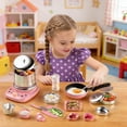 thumbnail image 3 of BotaniNest 22Pcs Kids Kitchen Food Grade Stainless Steel Kids Cooking Real Food Making For Children 7 14 Beginner Cooking Educational, 3 of 5