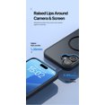 thumbnail image 5 of [PST] Étui pour iPhone 16 Plus, Étui Arrière Hybride en Silicone Mat avec Aimant (Compatible MagSafe), 5 of 5