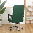 thumbnail image 4 of Solid Color Brushed High Elastic Chair Cover Soft And Comfortable Chair Seat Cover -proof And- Chair Slipcover Suitable For Dining Chair, 4 of 5