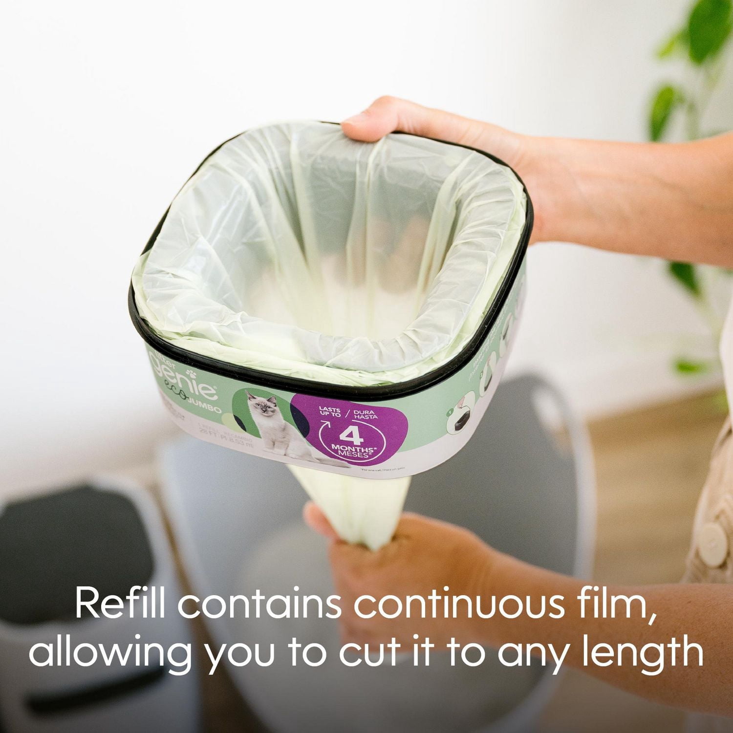 Recharge Litter Genie Eco Jumbo - 1 pk - Film compostable