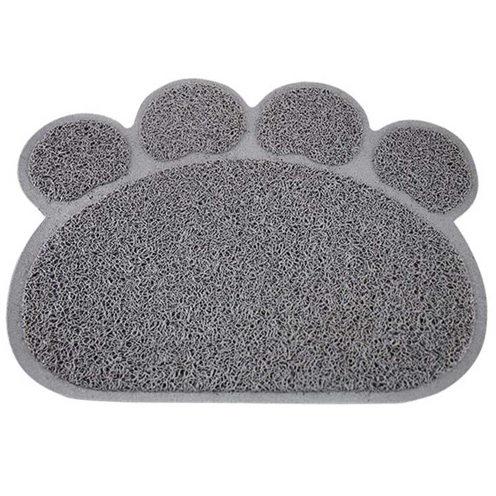 Cats Litter Trapping Mats Pads 30*40cm PVC Elastic Fiber Mats for Cats Litter Boxes New