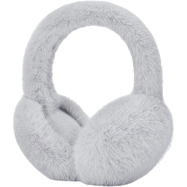 Cache-oreilles d'Hiver pour Femmes Pliables, Duveteux et Moelleux, Cache-Oreilles pour Temps Froid, Chauffe-Oreilles pour Usage Extérieur