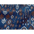 thumbnail image 4 of oneOone Viscose Jersey Fabric Block & Geometric Ikat Print Sewing Fabric BTY 60 Inch Wide, 4 of 5
