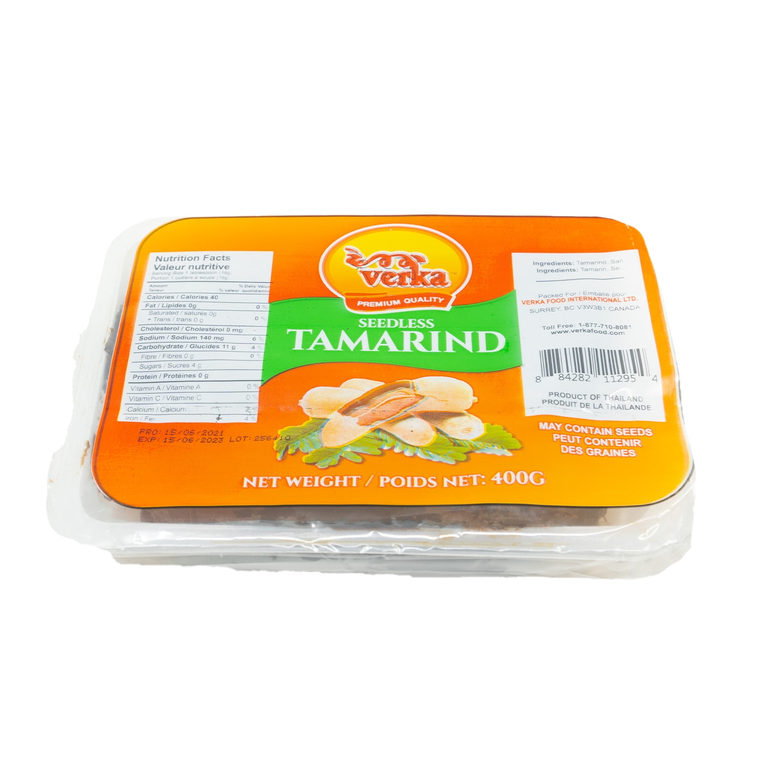 Verka Seedless Tamarind, 400g
