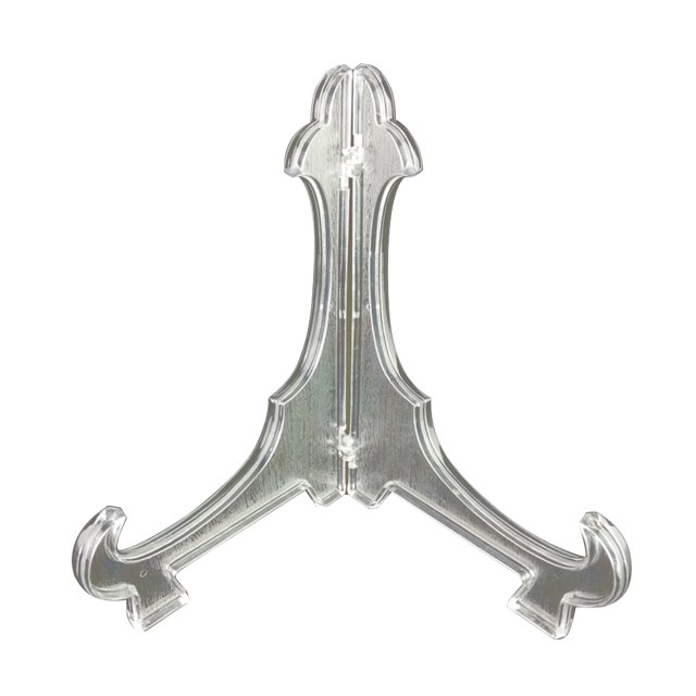 Présentoir Transparent en Plastique Transparent Gem Présentoir Transparent Badge Golf Post Chevalet Support Photo Cadre Rack