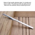 thumbnail image 4 of Foot Scraper Stainless Steel Foot Care Pedicure Scraper Portable Nail Clipper Exfoliating Tool, 4 of 6