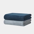 thumbnail image 4 of Mainstays Microfleece Blanket Gray DQ, 4 of 8