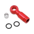 thumbnail image 2 of QualitChoice Oil Needle Olive Heads Disc Brake Hose Connector Accessories Replacing Parts Replacement for SLX/XT/XTR/BH-90 Red 1Set, 2 of 6