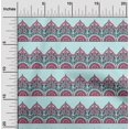 thumbnail image 1 of oneOone Georgette Viscose Fabric Leaves & Floral Block Fabric Prints By Yard 42 Inch Wide, 1 of 4