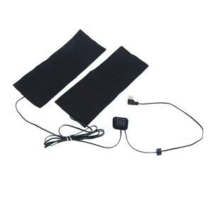 Vwrxbz USB Waist Heating Sheet Flexible Heating Cloth Three-speed Therat Timing Wearable Heating Pad