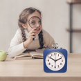 thumbnail image 4 of Fashion Creatives Candy Lazy Silent Small Alarm Clock Desktop Wind Sweeping Second Clock, 4 of 6